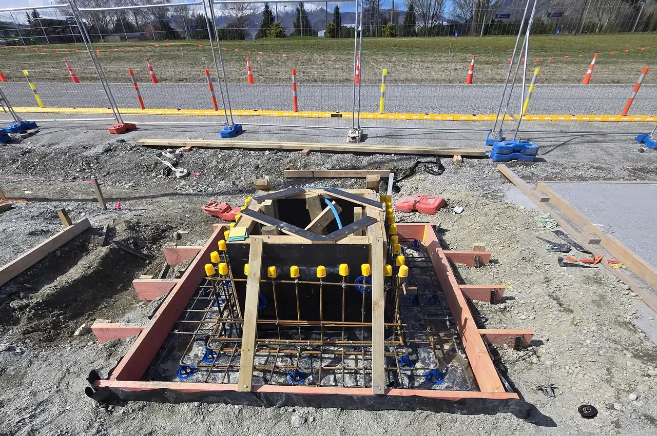 Alpine Civil crew working on a civil construction site